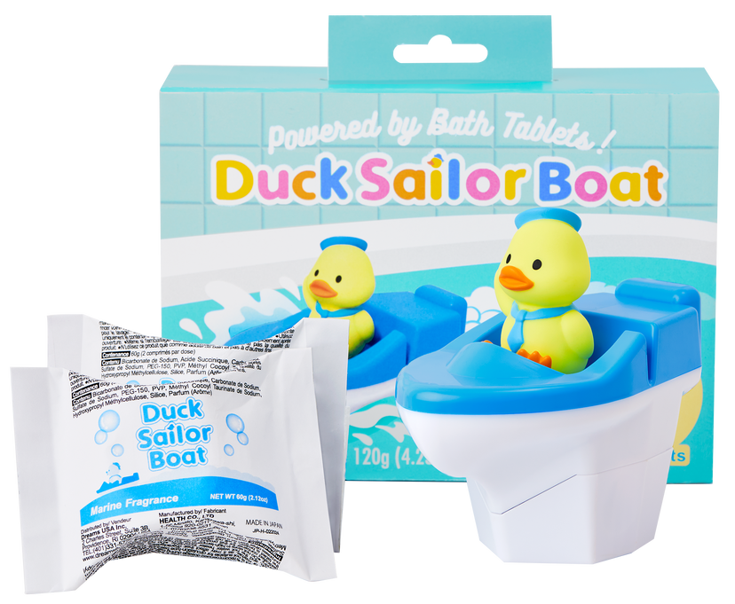 Duck Sailor Boat - Happy Display