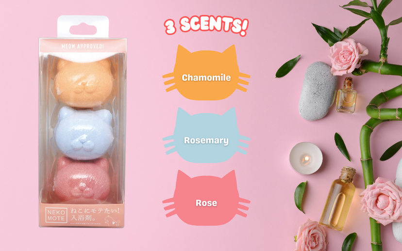 NekoMote Bath Ball Gift Set - Premium Pick