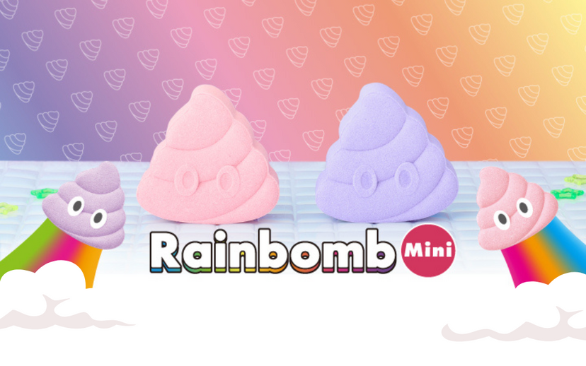 Rainbomb Mini Poop Emoji - Happy Display
