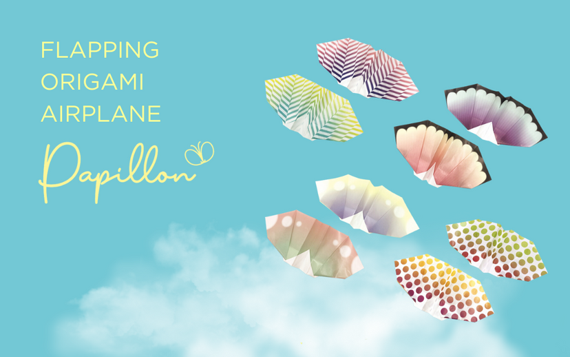 Papillon Origami Airplanes - Little Charm