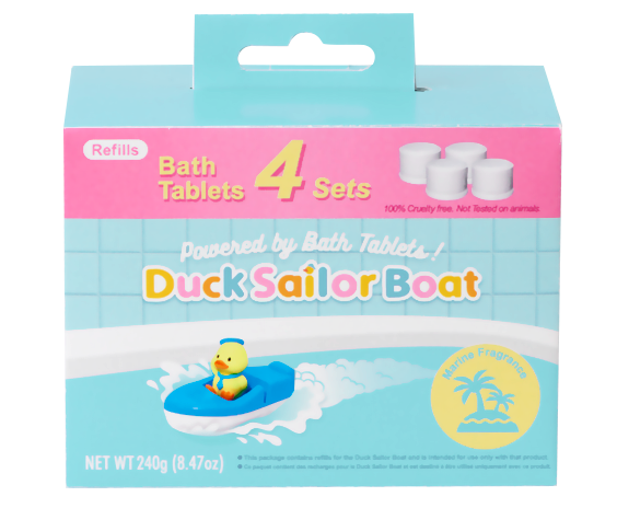 Duck Sailor Boat - Happy Display